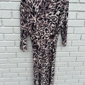 Animal print dress by Elvi 20,  size xl